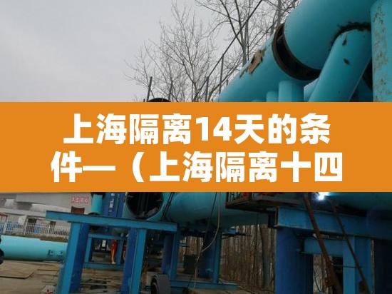 上海隔离14天的条件—（上海隔离十四天需要多少钱）