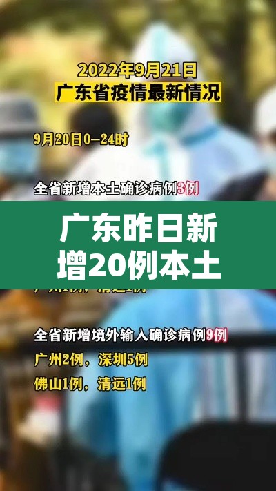 广东昨日新增20例本土确诊 → 广东昨日新增4例本土确诊病例,均为广州报告