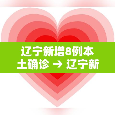 辽宁新增8例本土确诊 → 辽宁新增8例本土确诊病例