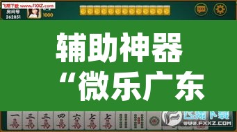 辅助神器“微乐广东麻将有挂吗”(透视挂)辅助透视教程