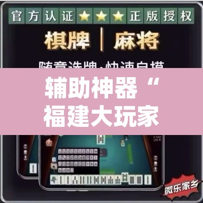 辅助神器“福建大玩家如何开挂”(透视挂)辅助透视教程