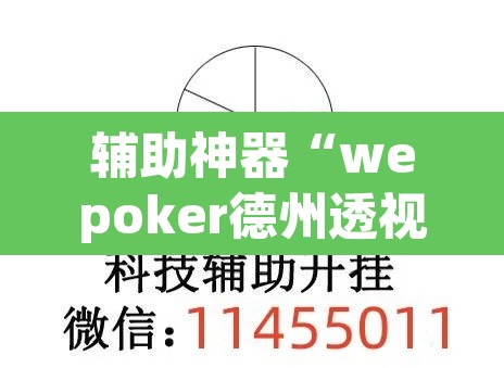 辅助神器“wepoker德州透视辅助软件”(透视挂)辅助透视教程
