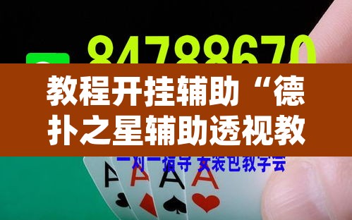 教程开挂辅助“德扑之星辅助透视教程	”(透视挂)辅助透视教程