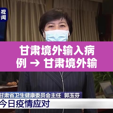 甘肃境外输入病例 → 甘肃境外输入病例有多少
