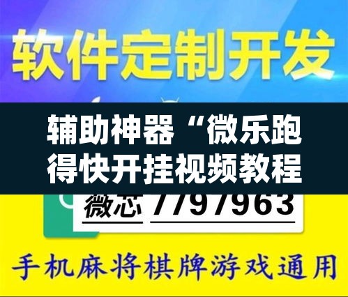 辅助神器“微乐跑得快开挂视频教程”(透视挂)辅助透视教程