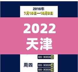 2022天津车牌限行：2021年天津车牌限号