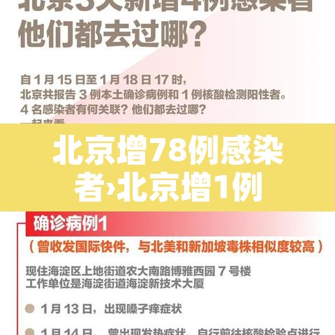 北京增78例感染者›北京增1例