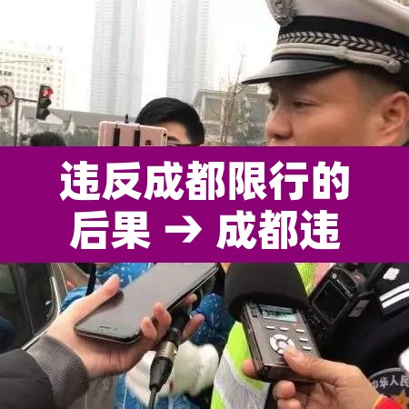 违反成都限行的后果 → 成都违反限行了扣多少分