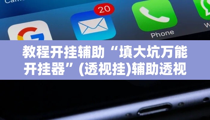 教程开挂辅助“填大坑万能开挂器”(透视挂)辅助透视教程