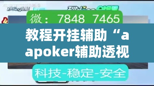 教程开挂辅助“aapoker辅助透视作弊开挂”(透视挂)辅助透视教程