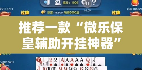 推荐一款“微乐保皇辅助开挂神器	”(透视挂)辅助透视教程