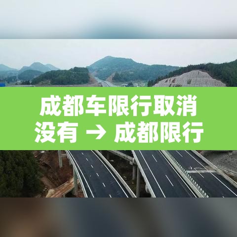 成都车限行取消没有 → 成都限行但是要用车行驶怎么搞