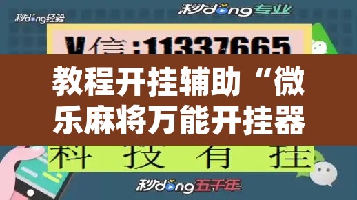 教程开挂辅助“微乐麻将万能开挂器”(透视挂)辅助透视教程
