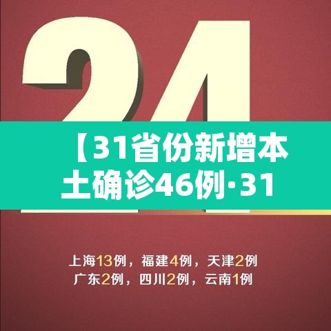 【31省份新增本土确诊46例·31省份新增确诊病例69例其中本土病例48例】 【31省份新增本土确诊46例·31省份新增确诊病例69例其中本土病例48例】