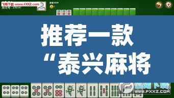 推荐一款“泰兴麻将能不能开挂”(透视挂)辅助透视教程