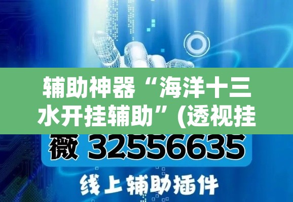辅助神器“海洋十三水开挂辅助”(透视挂)辅助透视教程