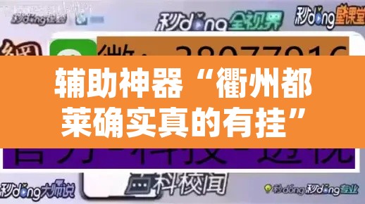 辅助神器“衢州都莱确实真的有挂	”(透视挂)辅助透视教程