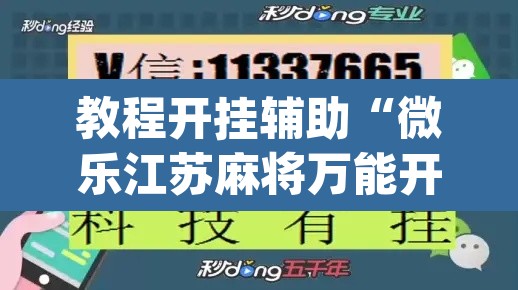 教程开挂辅助“微乐江苏麻将万能开挂器通用版”(透视挂)辅助透视教程