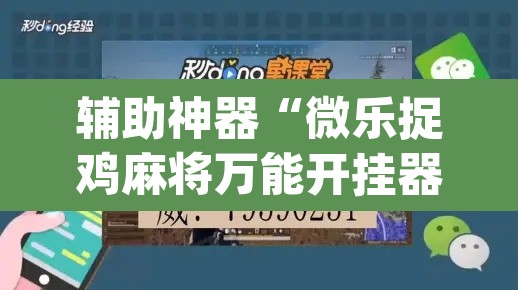 辅助神器“微乐捉鸡麻将万能开挂器下载安装”(透视挂)辅助透视教程