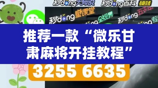 推荐一款“微乐甘肃麻将开挂教程”(透视挂)辅助透视教程