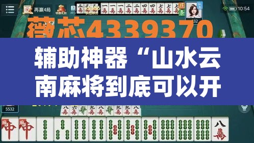 辅助神器“山水云南麻将到底可以开挂吗”(透视挂)辅助透视教程