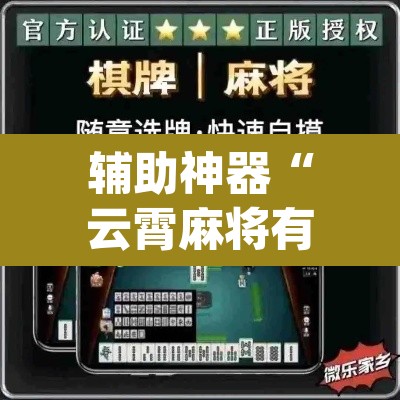 辅助神器“云霄麻将有挂吗可以开挂吗”(透视挂)辅助透视教程