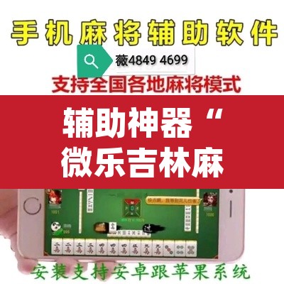 辅助神器“微乐吉林麻将下载安装到手机”(透视挂)辅助透视教程