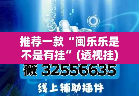 推荐一款“闽乐乐是不是有挂”(透视挂)辅助透视教程