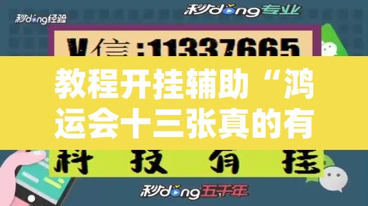 教程开挂辅助“鸿运会十三张真的有挂吗	”(透视挂)辅助透视教程