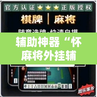 辅助神器“怀麻将外挂辅助器	”(透视挂)辅助透视教程