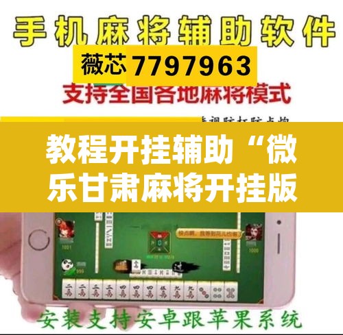 教程开挂辅助“微乐甘肃麻将开挂版本	”(透视挂)辅助透视教程