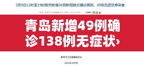 青岛新增49例确诊138例无症状›青岛市新增3例本土新冠肺炎无症状感染者 青岛新增49例确诊138例无症状›青岛市新增3例本土新冠肺炎无症状感染者