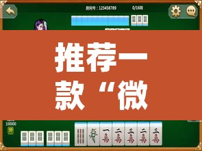 推荐一款“微乐云南麻将可以开挂吗”(透视挂)辅助透视教程