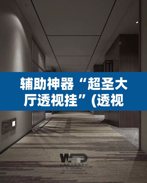 辅助神器“超圣大厅透视挂”(透视挂)辅助透视教程