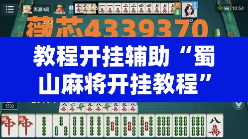 教程开挂辅助“蜀山麻将开挂教程”(透视)其实确实有挂