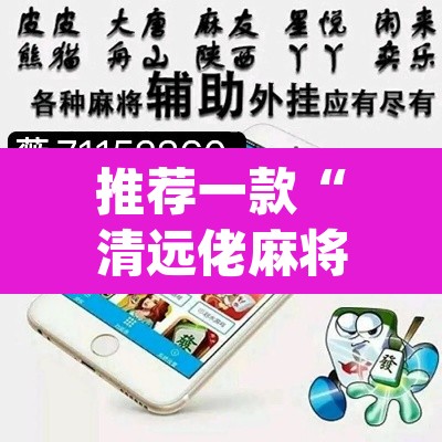 推荐一款“清远佬麻将有挂吗	”(透视挂)辅助透视教程