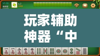 玩家辅助神器“中至余干麻将开挂神器	”(透视)其实确实有挂