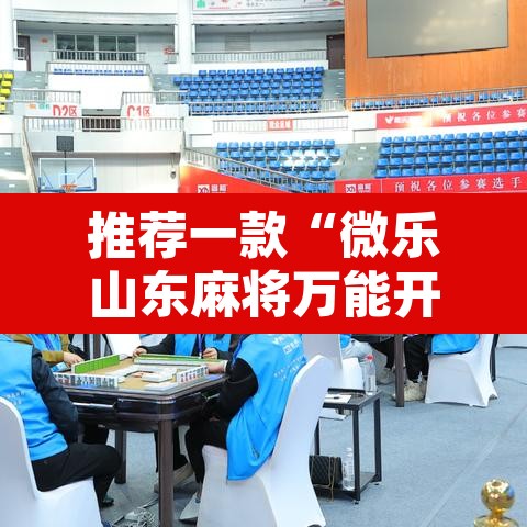 推荐一款“微乐山东麻将万能开挂器”其实确实有挂