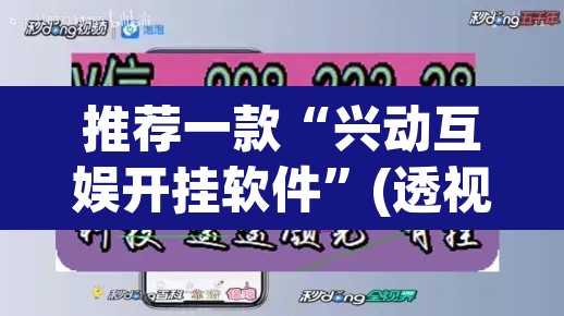 推荐一款“兴动互娱开挂软件”(透视挂)辅助透视教程