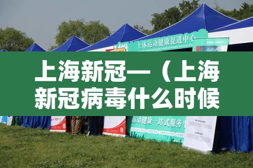 上海新冠—（上海新冠病毒什么时候开始的）