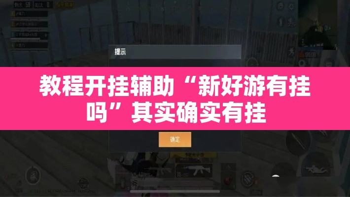 教程开挂辅助“新好游有挂吗”其实确实有挂