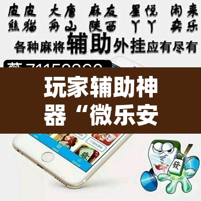 玩家辅助神器“微乐安徽麻将怎么开挂吗”(透视挂)辅助透视教程
