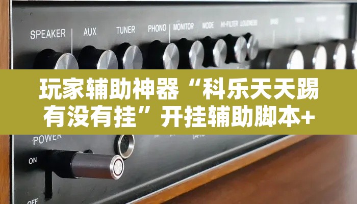 玩家辅助神器“科乐天天踢有没有挂	”开挂辅助脚本+详细开挂安装教程