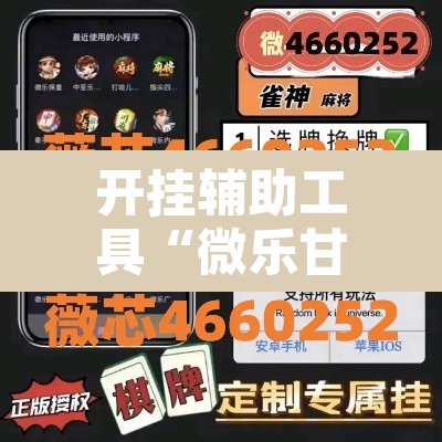 开挂辅助工具“微乐甘肃麻将万能开挂器”附辅助神器开挂脚本详细步骤
