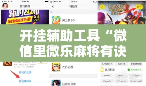 开挂辅助工具“微信里微乐麻将有诀窍”开挂辅助脚本+详细开挂安装教程