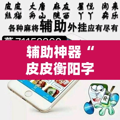 辅助神器“皮皮衡阳字牌可以开挂吗”(透视)其实确实有挂