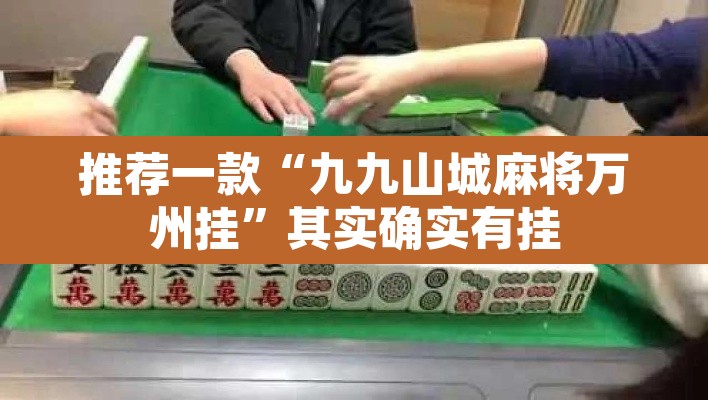 推荐一款“九九山城麻将万州挂”其实确实有挂
