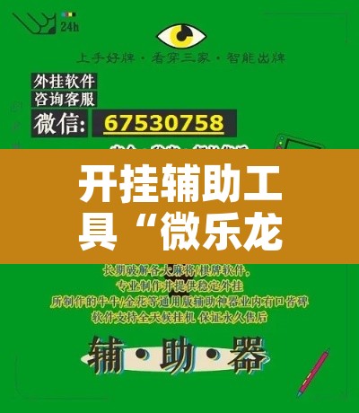 开挂辅助工具“微乐龙江麻将万能开挂器	”其实确实有挂