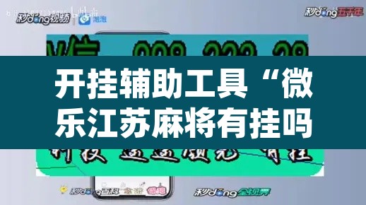 开挂辅助工具“微乐江苏麻将有挂吗	”(透视挂)辅助透视教程