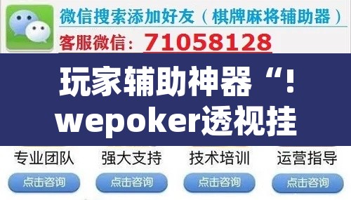 玩家辅助神器“!wepoker透视挂方法	”其实确实有挂